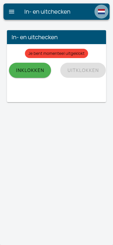 In- en uitchecken