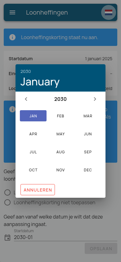 De maand kiezen
