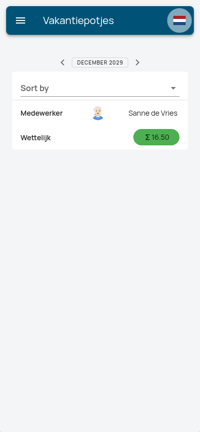 Vakantiepotjes