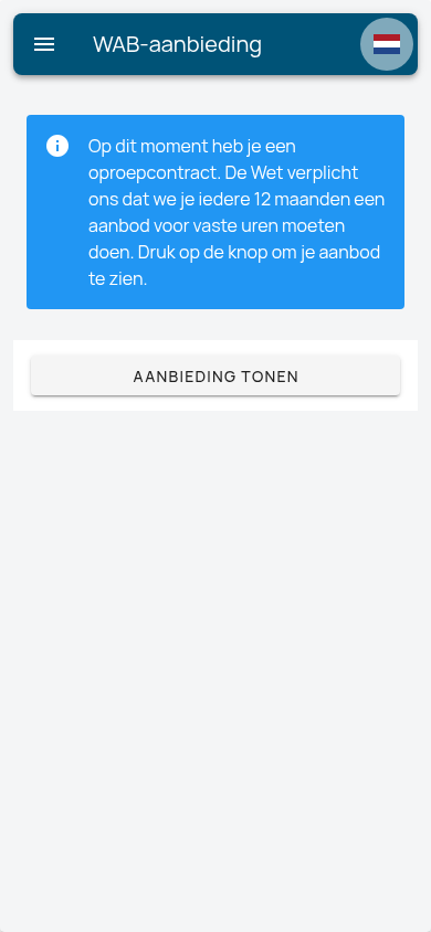 WAB-aanbieding