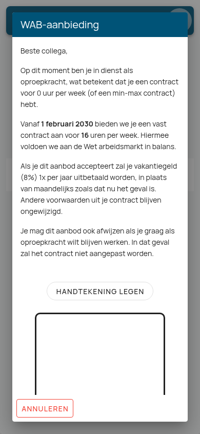 Het aanbod